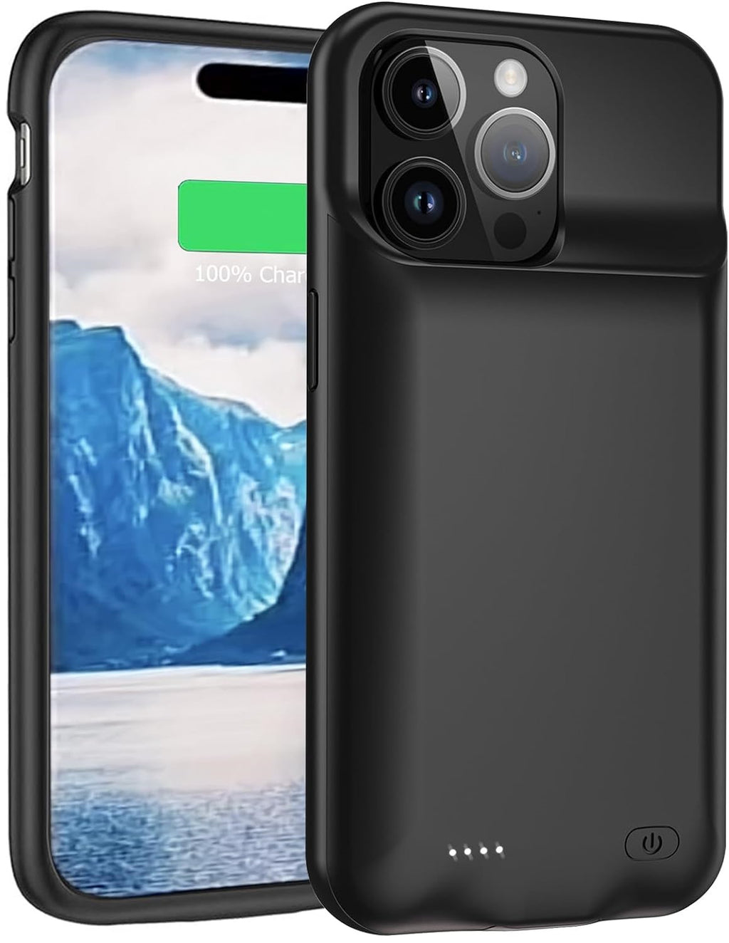 iPhone 15 Pro Charging Case Black
